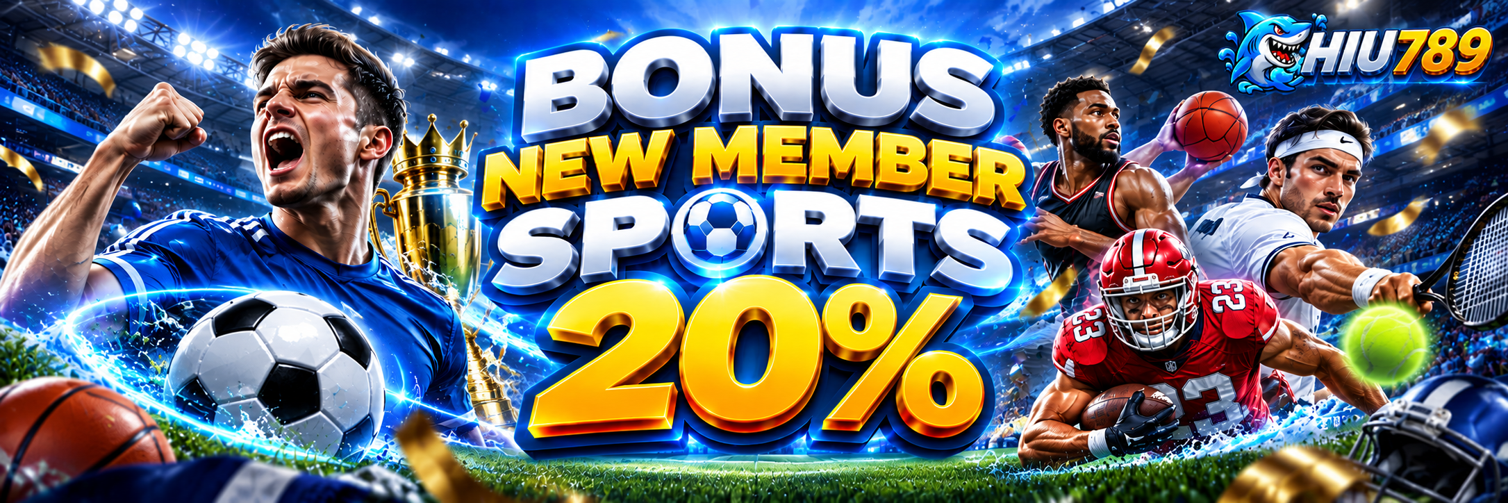 Bonus New Member 20%